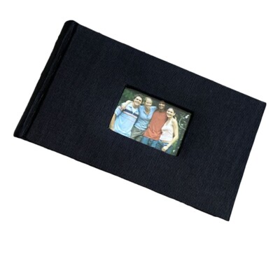 Home Essence 4X6 Photo Album Book-Black-New-Holds 34 Pictures-image