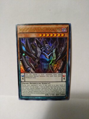 Yu-Gi-Oh! TCG D/D/D Chaos King Apocalypse Pendulum Domination Structure Deck SD…-image