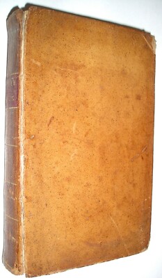 1793 First Am. Edition, British Album, Poems of Della Crusca, Matilda, Leather-image