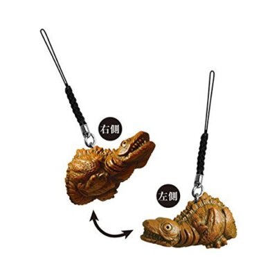 Bandai Gashapon Godzilla Netsuke Figure Strap / Mascot - Godzilla 2016 2nd Form-image