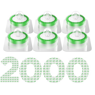 2000 PES Chemical Syringe Filters Sterile 0.22μm/33mm Laboratory Filtration HPLC-image