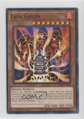 Lava Golem 1st Ed. YuGiOh Structure Deck: Shaddoll Showdown #SDSH-EN013 00jz-image