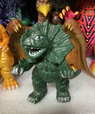 Vintage Godzilla Monster Jirass 6” Final  Rare-image