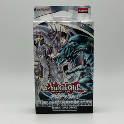 Yugioh Saga of Blue-Eyes White Dragon Structure Deck Brand New Factory Sealed-image