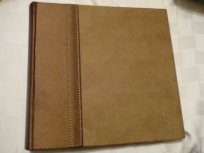 SICURA Brown leather picture album-image