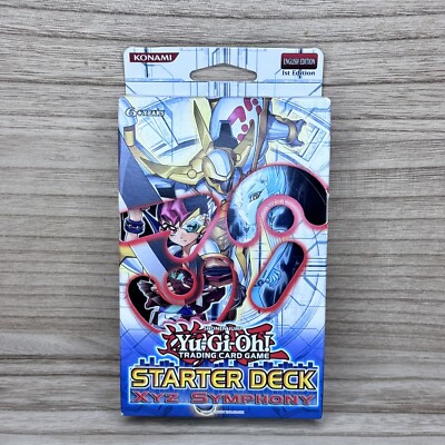 2012 YUGIOH 1ST ED XYZ SYMPHONY STRUCTURE DECK FACTORY SEALED NEW-image