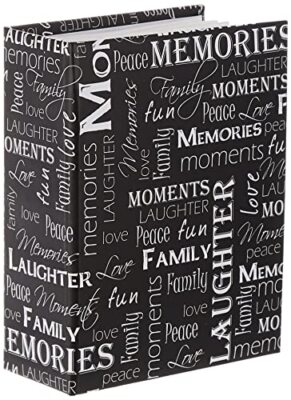 Pioneer Photo Albums A4-100 Black & White Photo Album, 100 Pockets 4