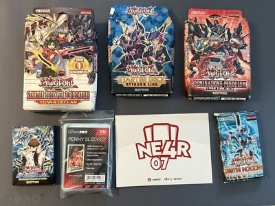 Yu Gi Oh Lot 4 Starter Deck Starter Deck Structure In Italian Yugioh Seeds Vintage-image