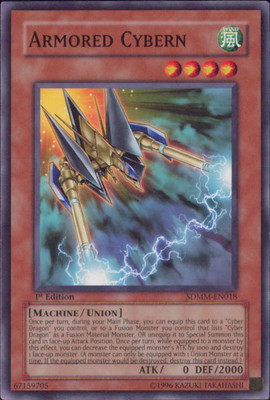 Yugioh Armored Cybern #SDMM-EN018 Structure Deck: Machina Mayhem 1st Edition-image