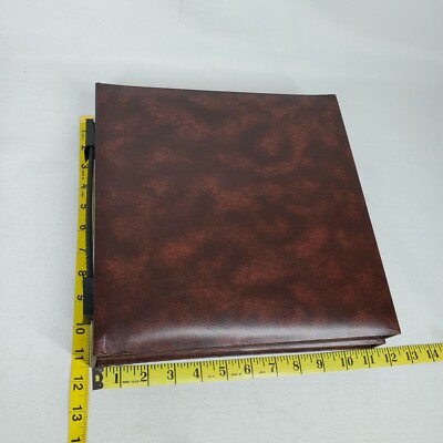 Vintage Retro Brown Photo Album Bifold 200-3.5