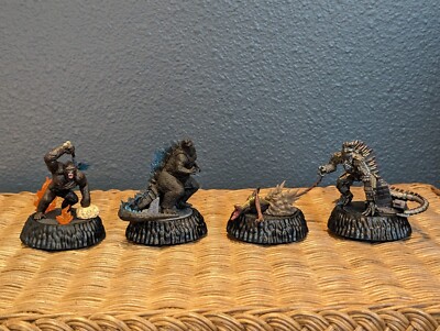 Bandai GODZILLA High Grade Diorama + #4 Gashapon Figure Set Bundle *Pre-owned...-image