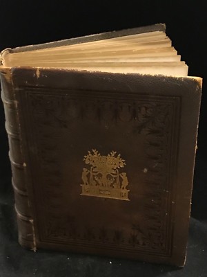 1877 The Art Journal Vol 3 Leather Bound London Art-image