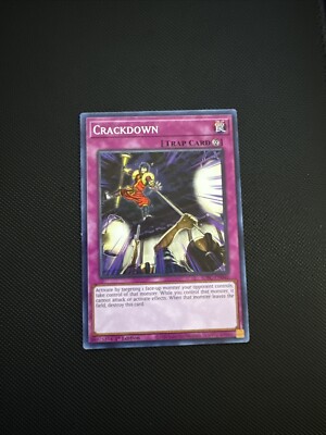 Yugioh Crackdown SDFC-EN040 Structure Deck: Freezing Chains 1st Edition-image