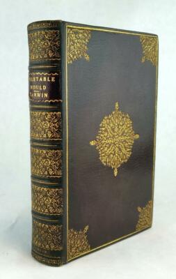 Charles Darwin in Fine Leather 1883 Formation Of Vegetable Mould Bioturbation-image