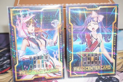 Prana & Chloe Yu-Gi-Oh Duel Links Custom Sexy Waifu Card Field Center Set-image