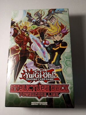 Yugioh Stucture Deck Powercode Link Trading Cards English-image