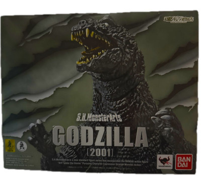 Bandai S.H.MonsterArts Godzilla 2001 Tamashii Nations Godzilla Action Figure-image