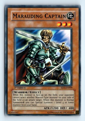 Yu-Gi-Uh Structure Deck: Warrior's Triumph #SD5-EN009 Marauding Captain tcg-image