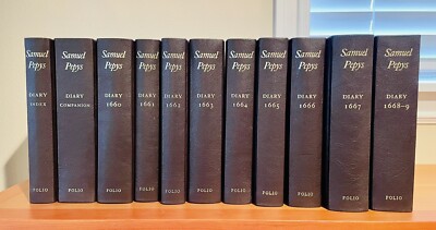 Folio Society: The Diary of Samuel Pepys, 11 volumes, 2003-image