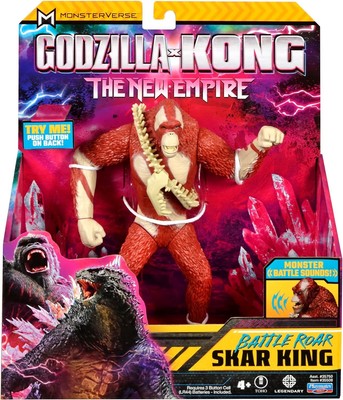 Godzilla x Kong : The New Empire : 7” Battle Roar Skar King Figure 2024-image