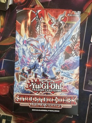 Konami Yu-Gi-Oh! TCG Structure Deck Albaz Strike Trading Card Game - 44 Cards-image