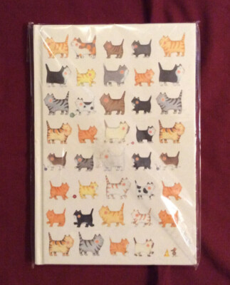 Studio 18. Cute Cat's hard cover journal. NEW-image