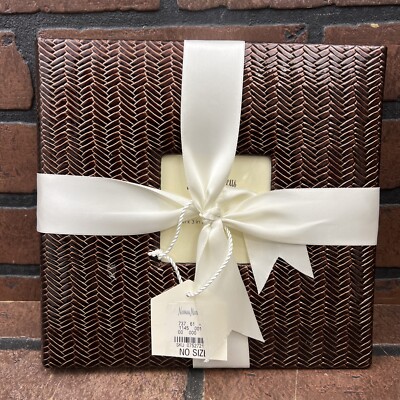 Neiman Marcus Pebbled-Leather Photo Album-image