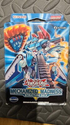 Mechanised Madness Structure Deck - Yu-Gi-Oh! - Brand New - 1st Ed.-image