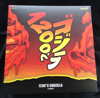 SUPER7 Toho ULTIMATES! 1200ºC Godzilla Wave 3 Figure New In Box SEALED [CHR]-image