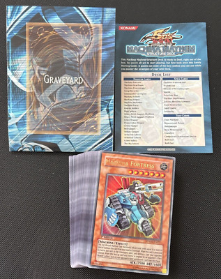 Yugioh Machina Mayhem - SDMM Structure Deck 1st Ed - Opened w/ Original Inserts-image