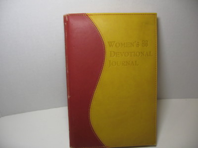 WOMEN’S DEVOTIONAL JOURNAL NIV BIBLE 2 Leather Bound Daily Dairy 160 Pages NEW -image