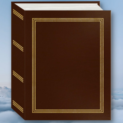 Pioneer Photo Albums A4-100 Brown Photo Album 4X6