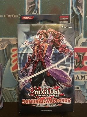 Yugioh Samurai Warlords Structure Deck 1st Edition FACTORY SEALED-image