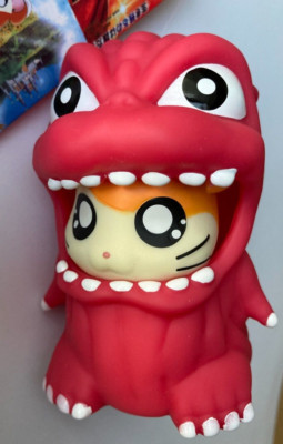 Godzihamkun Monster Limited Figure Godzilla Monster Hamtaro Red condition mint-image