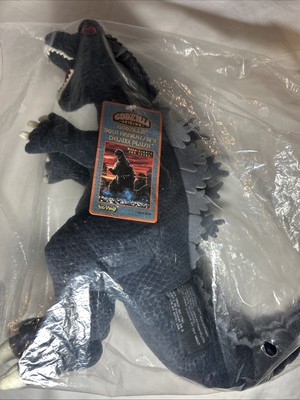 New Sealed! Godzilla 50th Anniversary Deluxe Plush Light Up & Sound  Toy Vault-image