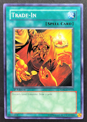 YUGIOH Trade-In Structure Deck SDRL-EN019 1st Edition Common LP-image