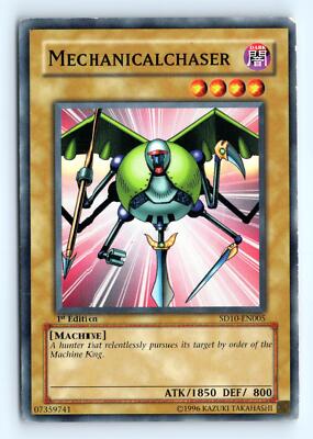 Yu-Gi-Oh Mechanicalchaser #SD10-EN005 Structure Deck: Machine Re-Volt tcg LP-image