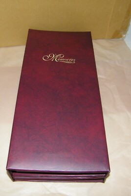 Vintage Memories Picture Photo Album Large Capacity Quad 4x6 Holds 300 Photos-image