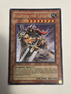 Gilford the Legend SD5-EN001 Structure Deck: Warrior's Triumph 1st Edition-image