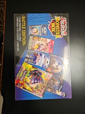Yugioh Monster Box Battle Edition 1Structure Deck 1 Portfolio 50 Sleeves, & More-image