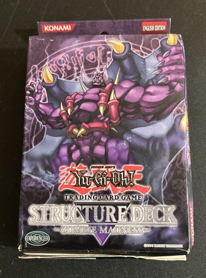 YuGiOh Zombie Madness Structure Deck, 1st Edition, English, New & Sealed!-image