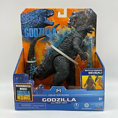 Godzilla vs Kong Godzilla with Heat Ray Monsterverse Action Figure 6 in Toy NEW-image