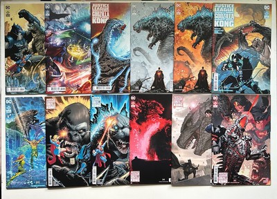 ✨ Justice League vs Godzilla vs Kong #1-7 Lot Of 13 Legendary Dc Comic NM+ Set ✨-image