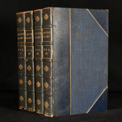 1906 4Vol Diary and Correspondence of Samuel Pepys Richard Lord Braybrooke Le...-image