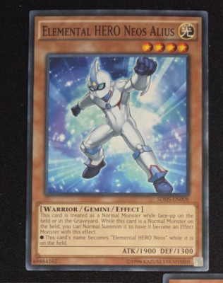 YuGiOh Elemental Hero Neos Alius SDHS-EN008-image