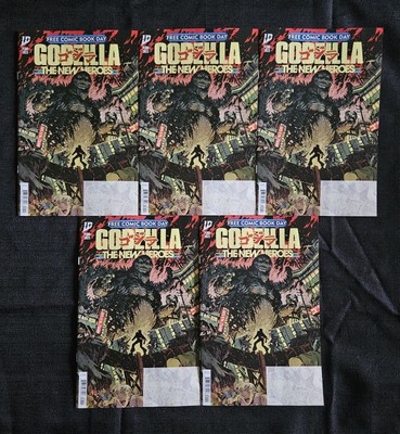 **FOR YOUR EYES ONLY**    Godzilla: The New Heroes #0 FCBD 2025 Special Variant -image