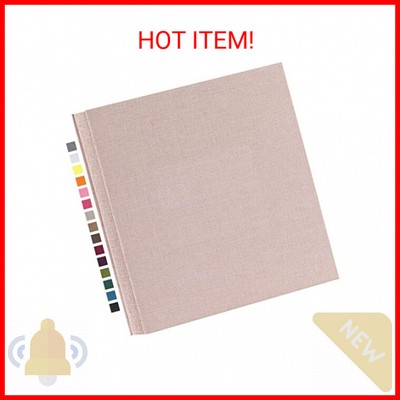 potricher Photo Album for 4x6 600 Photos Linen Cover Extra Large Capacity Pictur-image