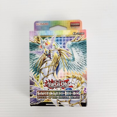 Yu-Gi-Oh! TCG Structure Deck Legend of the Crystal Beasts New & Sealed Cards 🦊-image