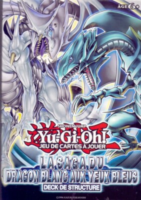 YU GI OH! WHITE DRAGON SAGA BLUE-EYED STRUCTURE DECK-image