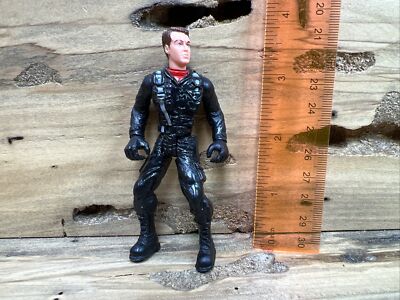 Vintage 1998 Godzilla Nick Action Figure TriStar Pictures Movie Black Broderick-image